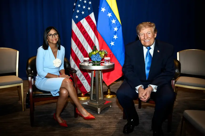 Trump y Delcy Rodríguez sellan alianza estratégica en Nueva York