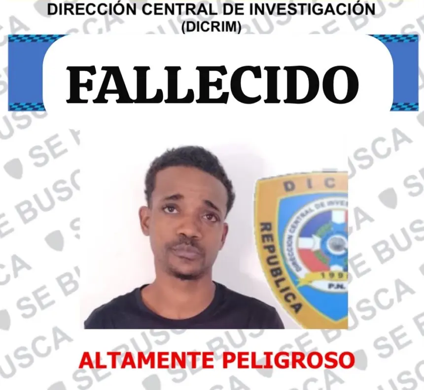 Muere Joselito Mateo alias Barrabás tras enfrentamiento con el DICRIM