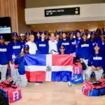Selección Dominicana U-15 parte a México para el Mundial de Béisbol