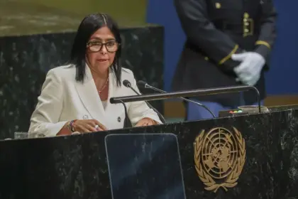 Delcy Rodríguez confirma elecciones en Venezuela ante la ONU