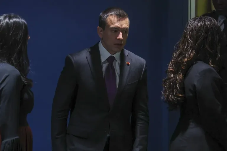 Noboa y Zelenski estrechan lazos entre Ecuador y Ucrania en la ONU