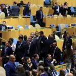 Delegados abandonan Asamblea de la ONU durante discurso de Netanyahu