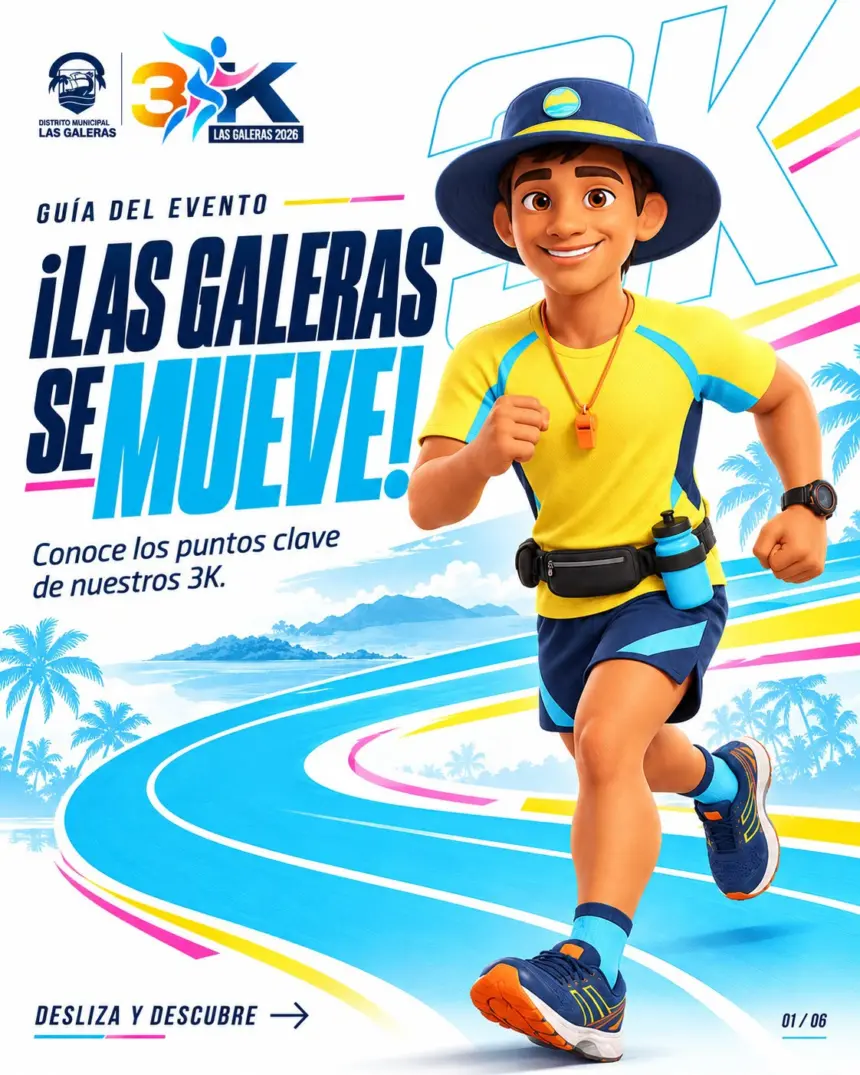Las Galeras celebra este domingo su primera carrera de 3 kilómetros