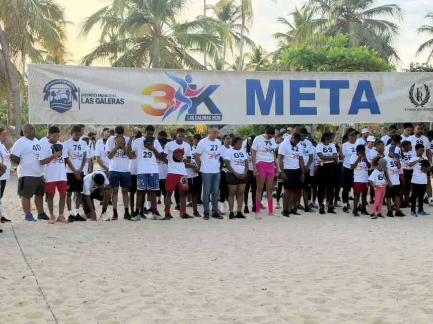 Fundación Rincón y Víctor Dume impulsan el deporte en Las Galeras 3K