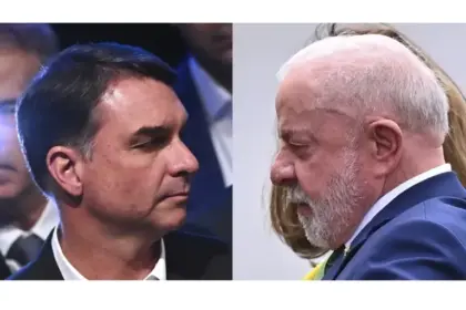 Flávio Bolsonaro reta a Lula a un debate televisivo antes de elecciones