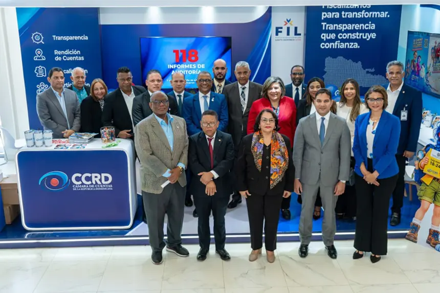 Cámara de Cuentas impulsa educación ciudadana en la Feria del Libro 2026