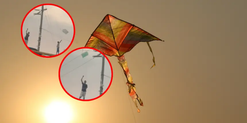 Niños en peligro al volar chichiguas en puente de la Máximo Gómez