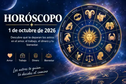 Horóscopo de hoy 1 de octubre 2026: predicciones para cada signo zodiacal
