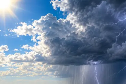 Indomet pronostica aguaceros y tronadas hoy con alertas meteorológicas