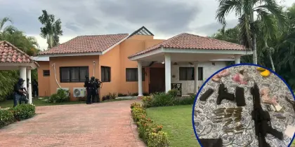 Detienen a alemán en Juan Dolio con arsenal y miles de dólares