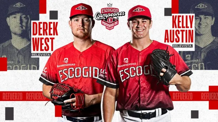 Leones del Escogido refuerzan su pitcheo con Derek West y Kelly Austin