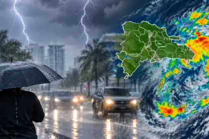 Indomet alerta por onda tropical y fuertes lluvias en República Dominicana