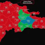 Dominicanos Primero supera meta de afiliación en Puerto Plata con 183%