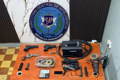 DINTEL y DICRIM desmantelan taller de armas ilegales en Cotuí