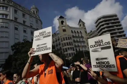 Crisis de vivienda en España: 70.000 personas protestan en Madrid