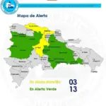 COE eleva alerta por vaguada en 16 provincias ante fuertes aguaceros