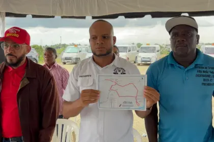 Transportistas de Santo Domingo Norte rechazan nuevo corredor de la OMSA