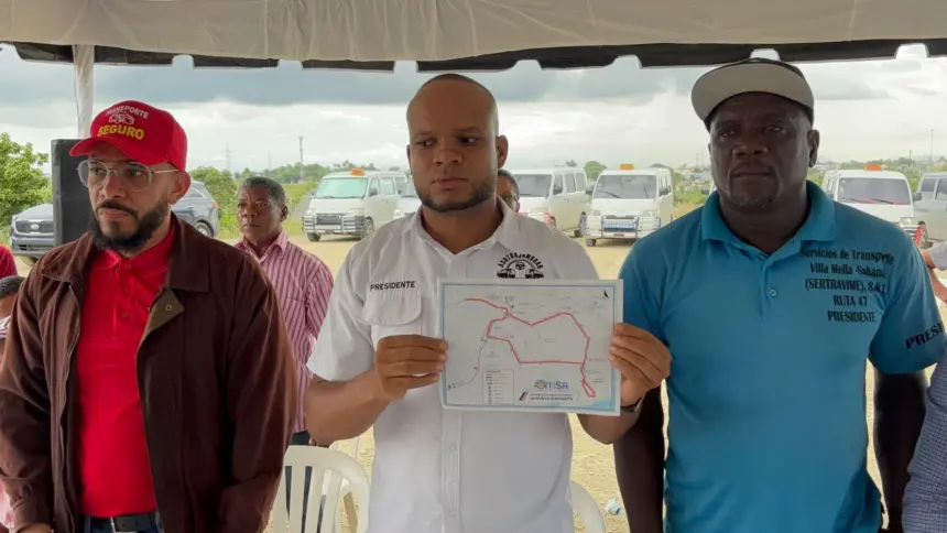 Transportistas de Santo Domingo Norte rechazan nuevo corredor de la OMSA