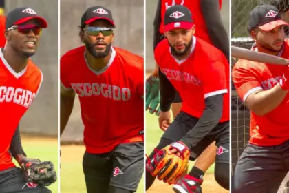 Lake, Cordero y Guzmán se integran a los entrenamientos del Escogido