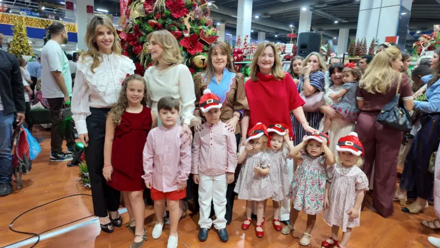 Plaza Lama inaugura la Navidad con estilo tradicional y sofisticado