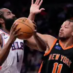 76ers aplastan a Knicks en el inicio de su pretemporada NBA sin LeBron