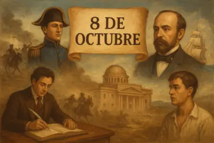 Efemérides del 8 de octubre: hechos históricos que marcaron el mundo