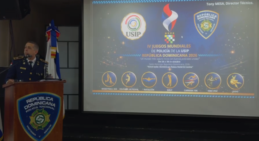 República Dominicana será sede de los IV Juegos Mundiales Policiales 2026