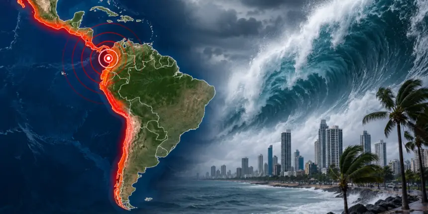 Alerta de tsunami en el Pacífico tras terremoto de magnitud 7.6 en Panamá
