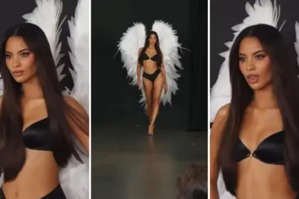 Andreina Martínez deslumbra como aspirante a ángel de Victoria Secret