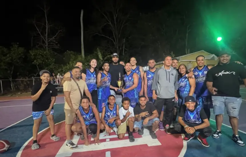 Los Guerreros se coronan campeones del basket Naranjo Dulce 2026