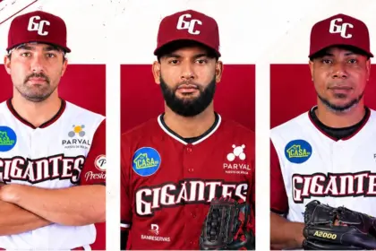 Gigantes del Cibao definen rotación abridora para próximos juegos en LIDOM