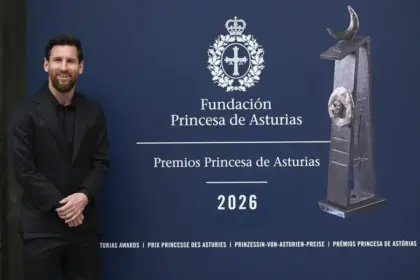 Lionel Messi recuerda al Barcelona previo al Premio Princesa de Asturias