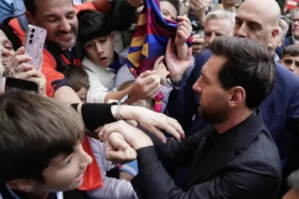 Messi recibe el Premio Princesa de Asturias en honor a su padre