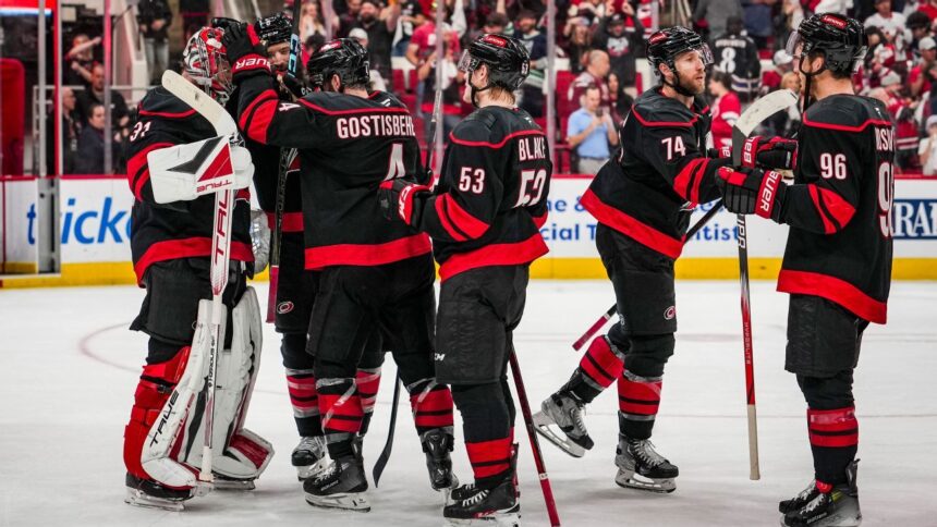 Hurricanes Roar with Svechnikov and Andersen! Carolina Crushes Washington and Takes the Lead