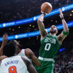 Celtics Roar in NY and Revive the Series! Tatum and Pritchard Unleash the Green Fury at Madison