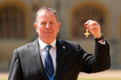 Martin Brundle, F1 Legend, Honored with the Order of the British Empire