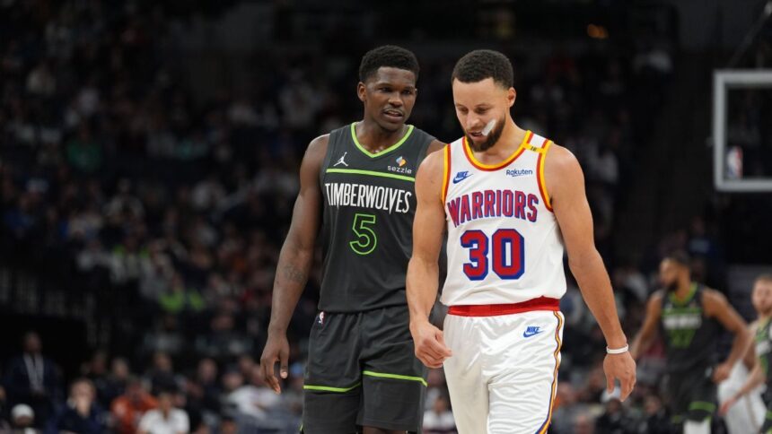 Curry Out: Warriors Starless in Game 5 vs. Timberwolves
