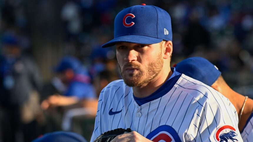 Cubs place Happ on IL; prospect Ballesteros called up