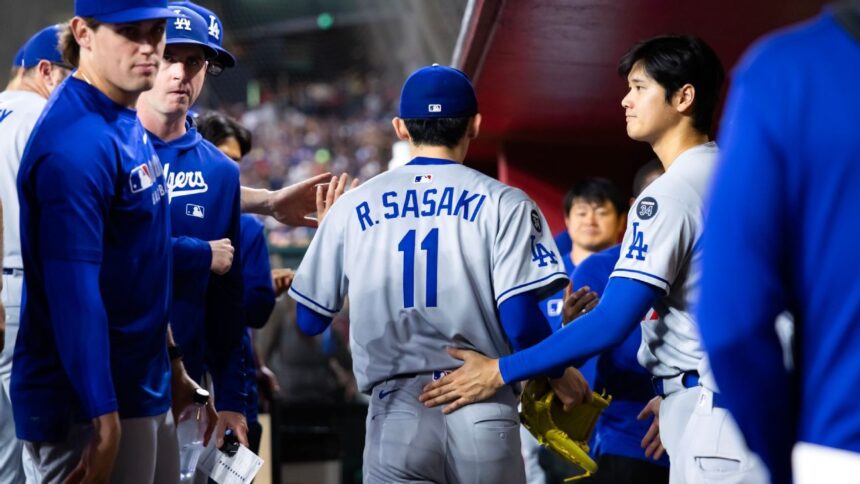 Sasaki to IL: Another setback for the Dodgers, their rotation depleted