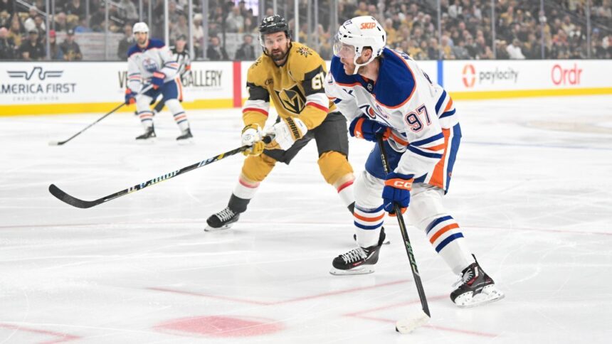 NHL Playoffs: Knights on the brink! Panthers vs Leafs and Oilers vs Vegas in key games.