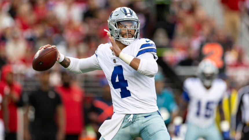 Dak Prescott excited: Cowboys pair Pickens with Lamb.