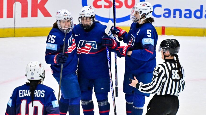 Thompson leads U.S. over Norway in OT with hat-trick, World Hockey Championship