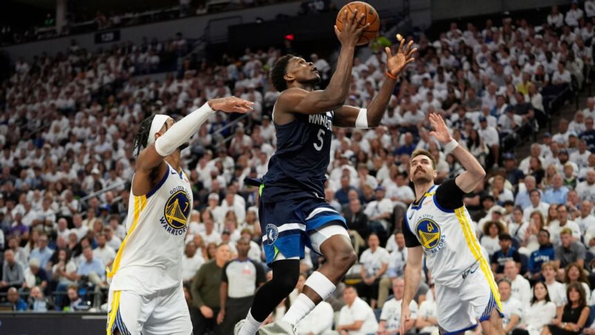 Wolves eliminate Warriors and advance to NBA Conference Finals