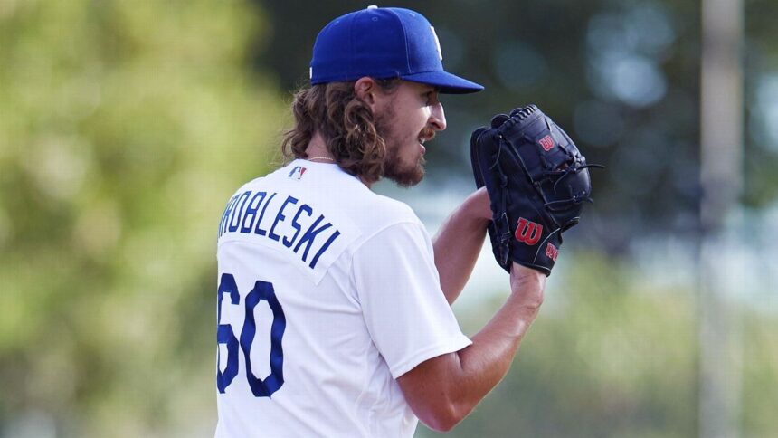 Dodgers Call Up Wrobleski and Send Down Feyereisen: MLB Moves