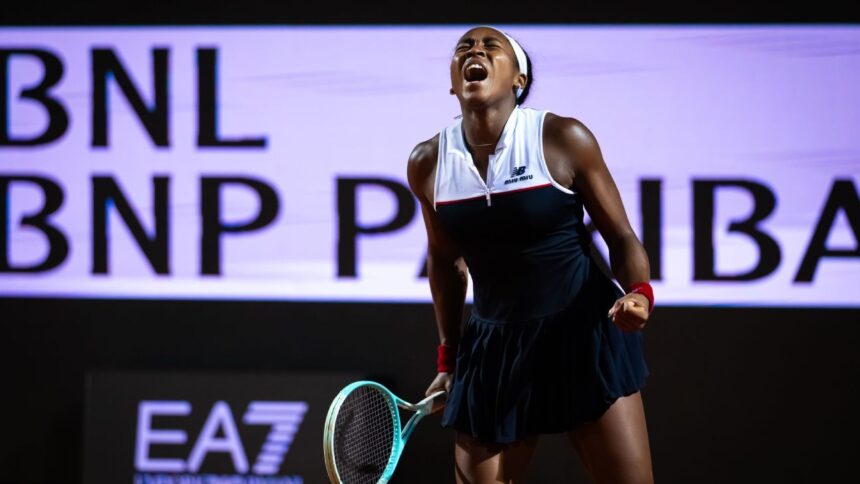 Gauff to the Rome Open final after epic battle; Paolini as well