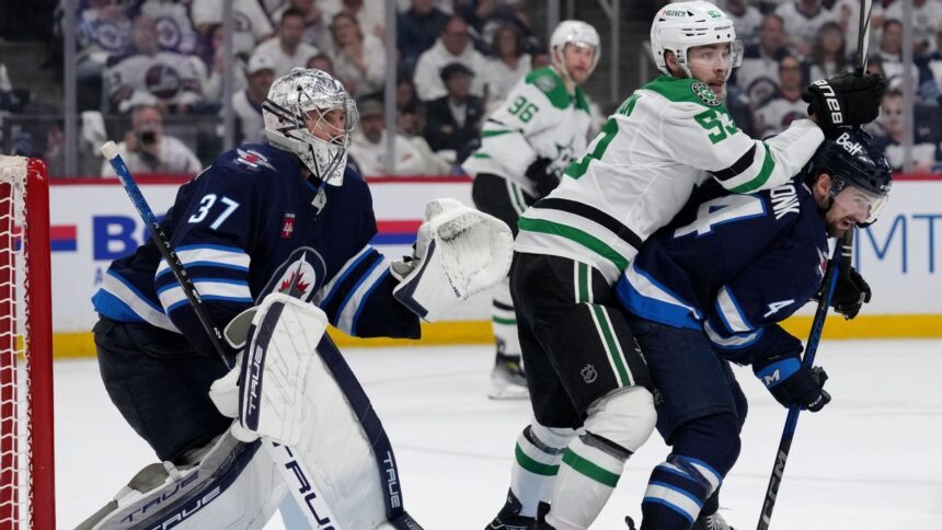 Jets blank Stars, Hellebuyck shuts them out: Series to Game 6