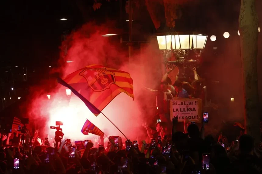 Detained after Barça celebration: Robberies and disturbances in Canaletes