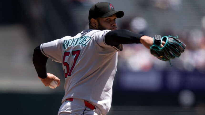 Dbacks place Eduardo Rodriguez on IL with shoulder inflammation
