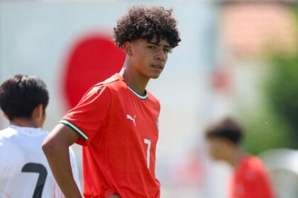 Cristiano Jr. shines: Double and "SIUUU" for Portugal Under-15, following in CR7's footsteps!