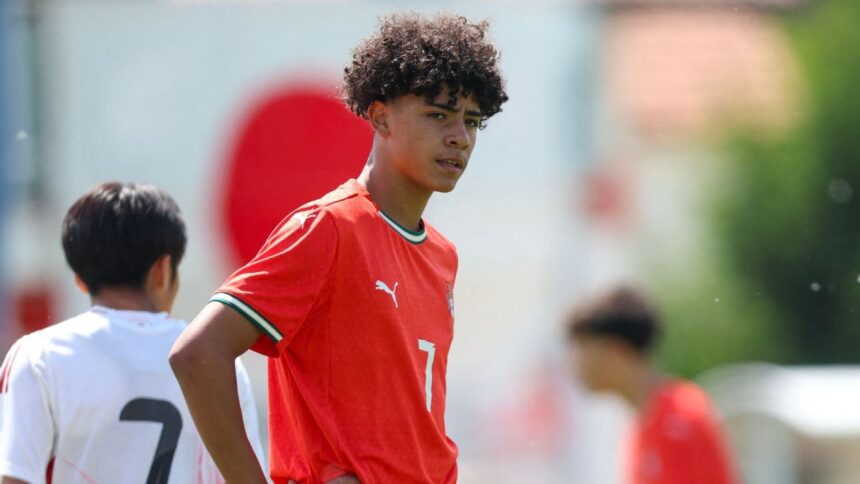 Cristiano Jr. shines: Double and "SIUUU" for Portugal Under-15, following in CR7's footsteps!